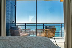 Nespecifikovaný výhled na moře nebo výhled na moře při pohledu z apartmánu