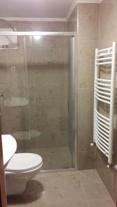 Kúpeľňa v ubytovaní Gyulai Brill Apartman