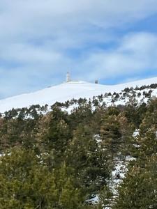 山景或在度假屋看到的山景