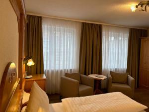 Posezení v ubytování Seehotel Schäpfle