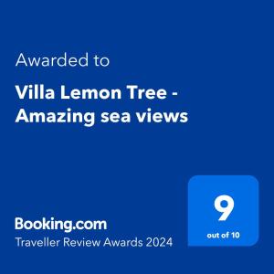Fotografie z fotogalerie ubytování Villa Lemon Tree - Amazing sea views v destinaci Almuñécar