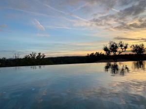 Paesaggio naturale nelle vicinanze della villa
