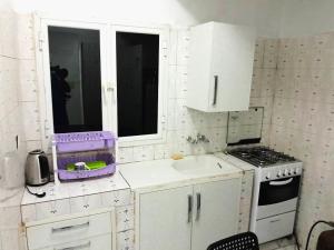 Kuchyň nebo kuchyňský kout v ubytování Zahra appartement