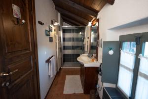 Koupelna v ubytování Il Salice B&B