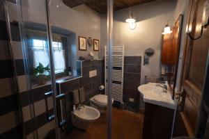 Koupelna v ubytování Il Salice B&B