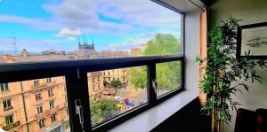 Balkón nebo terasa v ubytování Appartement très lumineux au centre ville