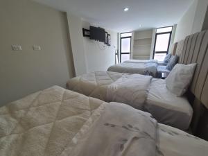 Letto o letti in una camera di Hotel Valle Andino