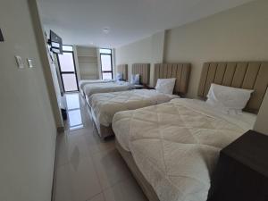 Letto o letti in una camera di Hotel Valle Andino