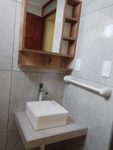 Ένα μπάνιο στο Habich Apartment