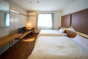 Katil atau katil-katil dalam bilik di Suite Villa Panora Izu Akazawa 1F