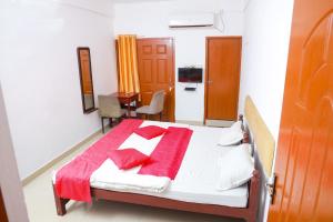 En eller flere senge i et værelse på Bright Residency