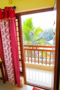 En balkon eller terrasse på Bright Residency