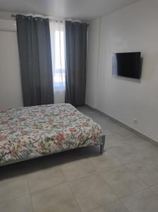 Ένα ή περισσότερα κρεβάτια σε δωμάτιο στο Апартаменти Люкс 5