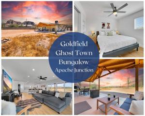 a collage of pictures of a bedroom and a house at Boulder Apache Junction in Apache Junction