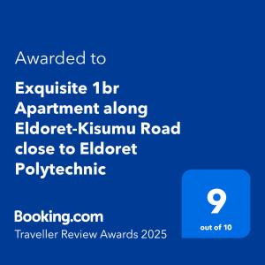 Φωτογραφία από το άλμπουμ του Exquisite 1br Apartment along Eldoret-Kisumu Road close to Eldoret Polytechnic σε Eldoret