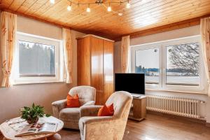 TV a/nebo společenská místnost v ubytování Lorenzenhäusle Titisee-Neustadt