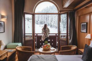 Posezení v ubytování Hotel Carlina