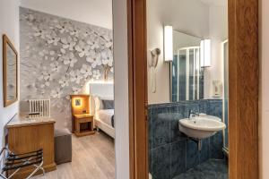 Koupelna v ubytování Roma dei Papi B&B