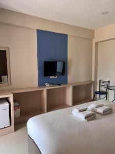 Cama o camas de una habitación en Goodview residence