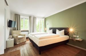 Letto o letti in una camera di Fuchsbräu