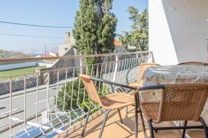 Balkón nebo terasa v ubytování Apartments Zita