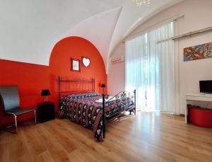 Posteľ alebo postele v izbe v ubytovaní B&B Favola Mediterranea