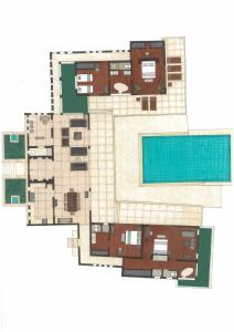 Půdorys ubytování Ban Laem Set - by Sublime Samui Villas