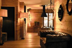 Posezení v ubytování Boutique Hotel e Chalets Salvadori
