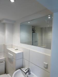 Koupelna v ubytování Rooms in Dresden