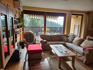 Et opholdsområde på Panorama apartmán Švadlenka
