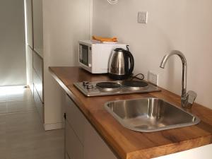 A cozinha ou cozinha compacta de The owl lodge