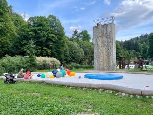 Herní místnost nebo prostor pro děti v ubytování Wellness Hotel Bozeňov