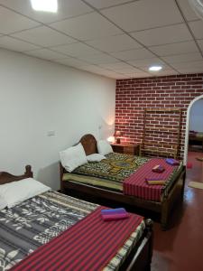 Ένα ή περισσότερα κρεβάτια σε δωμάτιο στο Rich Secret Rooms Ella