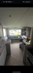 Kuchyň nebo kuchyňský kout v ubytování Caravan bliss