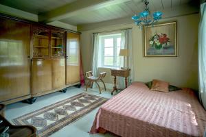 Voodi või voodid majutusasutuse Sibyllenhof, Denkmalgeschütztes Reetdachanwesen in ruhiger Alleinlage toas +15 fotot