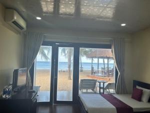 Postel nebo postele na pokoji v ubytování Khan's cottage