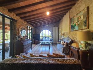 Χώρος καθιστικού στο Casa di Campagna in Toscana