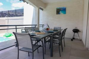 Posezení v ubytování Villa Lanaïs
