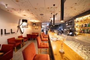 Lounge nebo bar v ubytování Ferienwohnung Mölltaler Bergblick