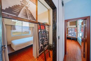 Da Bing's House Youth Park Dali Store客房内的一张或多张床位