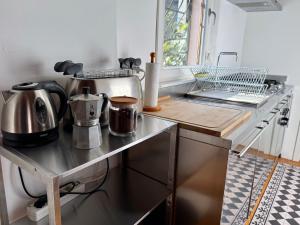 A kitchen or kitchenette at Capitan Antonin