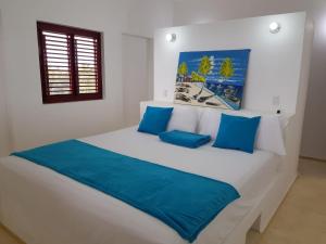 Postel nebo postele na pokoji v ubytování Villa del Mar