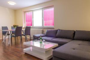 Et opholdsområde på Ferienwohnung am Mühlenberg