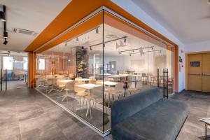 Posezení v ubytování B&B HOTEL Sassari