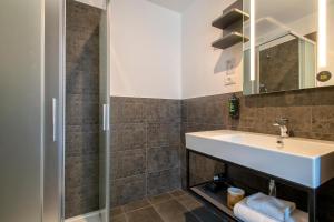 Koupelna v ubytování B&B HOTEL Sassari
