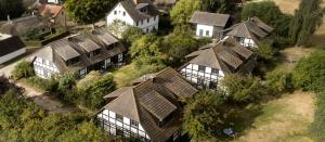 an overhead view of a group of houses at Studio 52 in Rankwitz