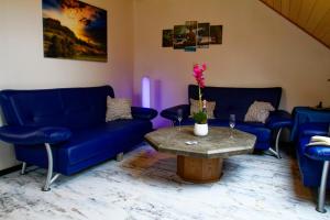 Posezení v ubytování Ferienwohnung Schlossblick Schillingsfürst