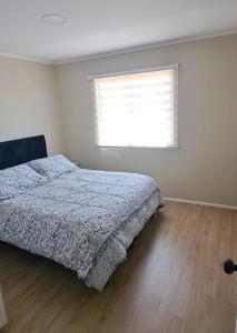 Voodi või voodid majutusasutuse CABAÑA Con TINAJA toas