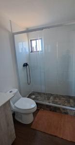 Vannituba majutusasutuses CABAÑA Con TINAJA