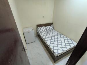 Ένα ή περισσότερα κρεβάτια σε δωμάτιο στο Partition for family